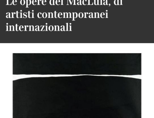 Corriere della Sera 15/02/2021 Le Opere MacLula di artisti contemporanei internazionali